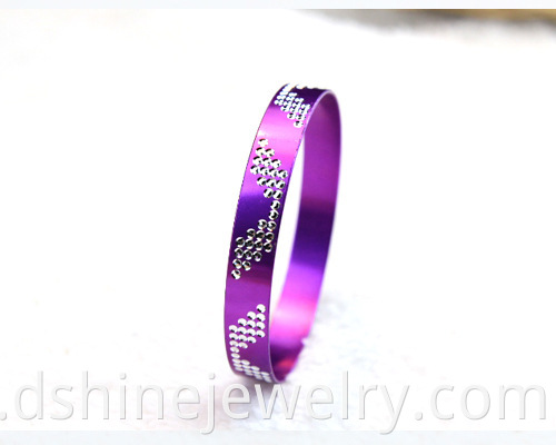 Wing Patterns Aluminium Alloy Bangles